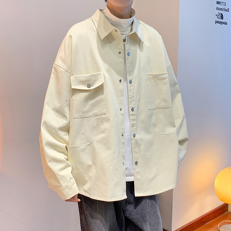 港风F工装多口袋立体剪裁衬衫夹克外套男86051-特P58,男装衬衫,电商A005A