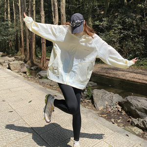 港风N户外冲锋衣男工装连帽外套薄款防水登山服防晒衣服86013-P68图片