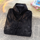 太极服B男灯芯绒外套披风长袍中式打坐二次元斗篷FY07-P175控198，男装风衣，电商A005A