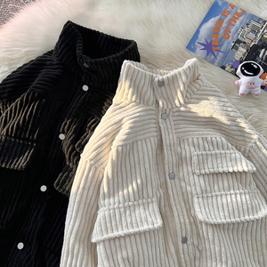 毛毯平铺B灯芯绒工装多口袋外套棒球服夹克A005A-JN8737P75控98图片