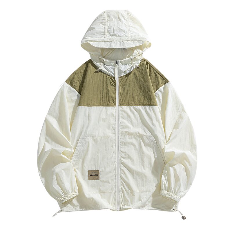 港风D夏季冲锋衣薄款防晒服骑车户外透气冰丝防晒衣服86012-P68,男装夹克,电商A005A