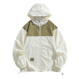 港风B夏季冲锋衣薄款防晒服骑车户外透气冰丝防晒衣服86012-P68，男装夹克，电商A005A