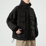 日系B工装大口袋设计连帽户外冲锋衣夹克登山服外套JN8917-P110，男装夹克，电商A005A
