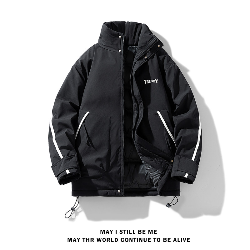冬季外套男A工装大口袋羽绒棉服加厚保暖棉衣冲锋衣男88102-P118,男装棉衣,电商A005A