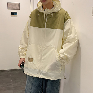 港风B夏季冲锋衣薄款防晒服骑车户外透气冰丝防晒衣服86012-P68图片