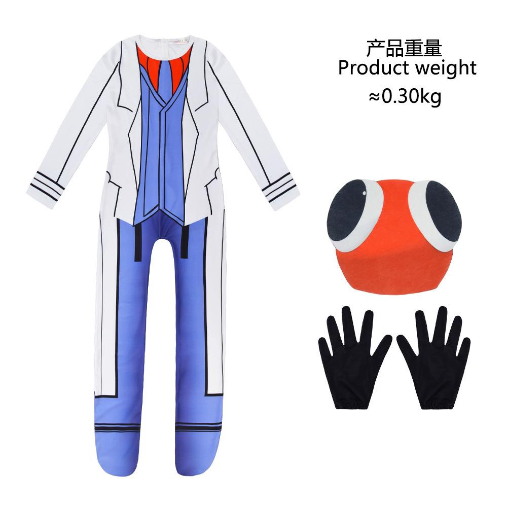 ROBLOX红色蚁人cos小红医生角色扮演连体服紧身衣cosplay彩虹朋友