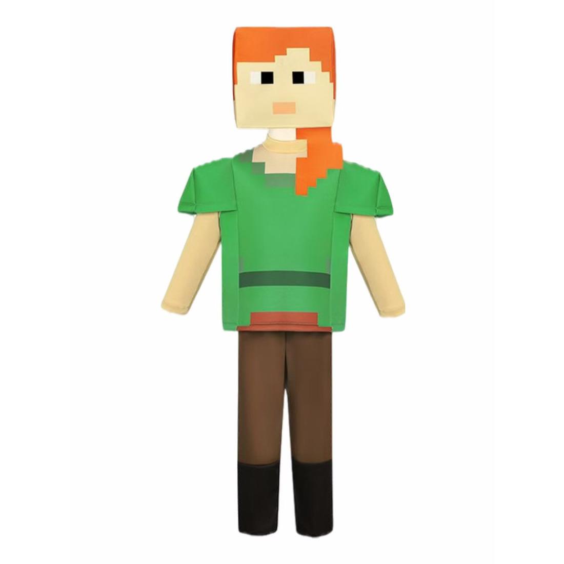 万圣节我的世界minecraft钻石盔甲系列cosplay游戏角色 表演服装