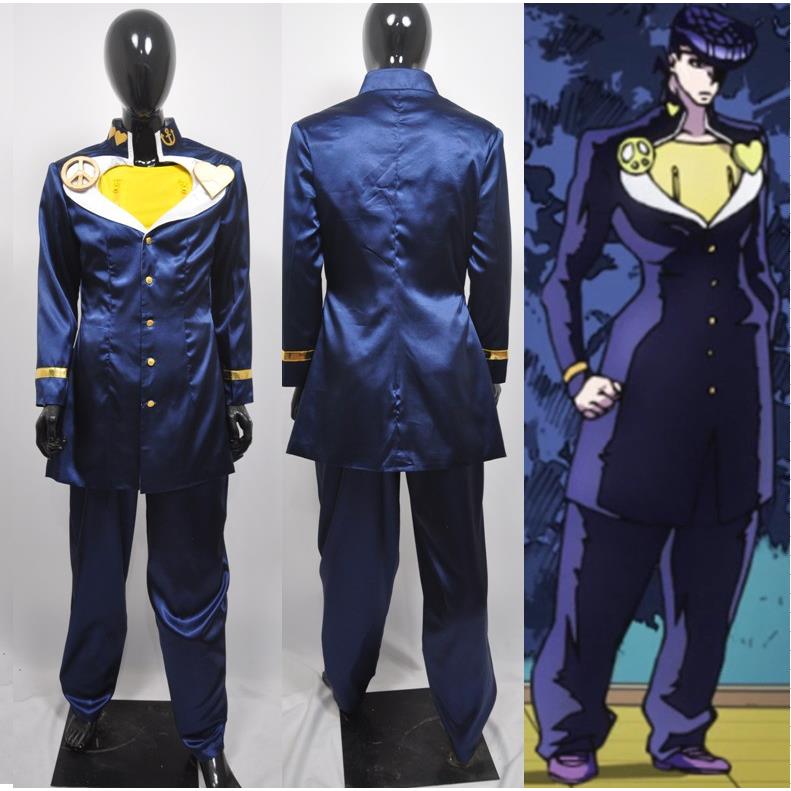 东方仗助cosplay服装 JOJO的奇妙冒险cos服装 东方仗助cos服