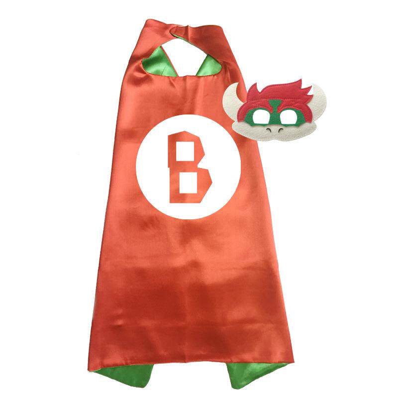 儿童万圣节披风男女英雄披风六一演出道具生日派对装扮卡通演出服