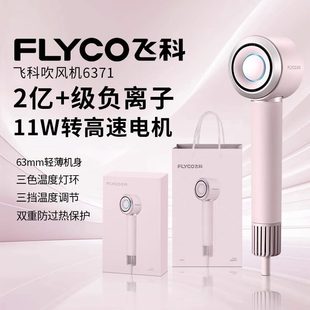 飞科高速电吹风机家用负离子静音速干护发智能恒温宿舍学生大风力