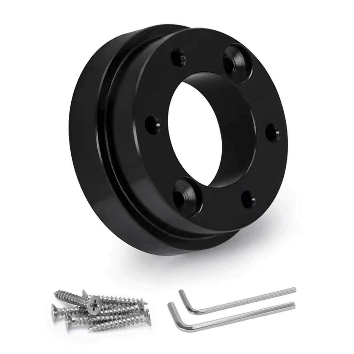 改装赛车游戏方向盘底座转接器垫块适用于罗技G29 G920 G923 70MM