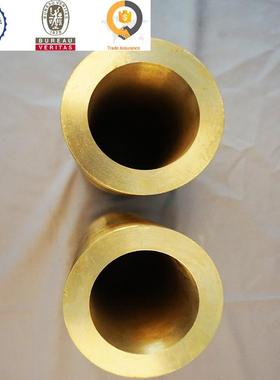 重庆烨烽专业生产C83800锡青铜套离心浇筑工艺表面车光处理锡青铜