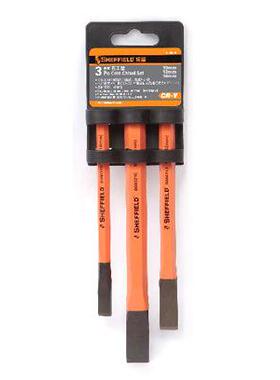 钢盾工具 3件套石工凿10mm 12mm 16mm S080001