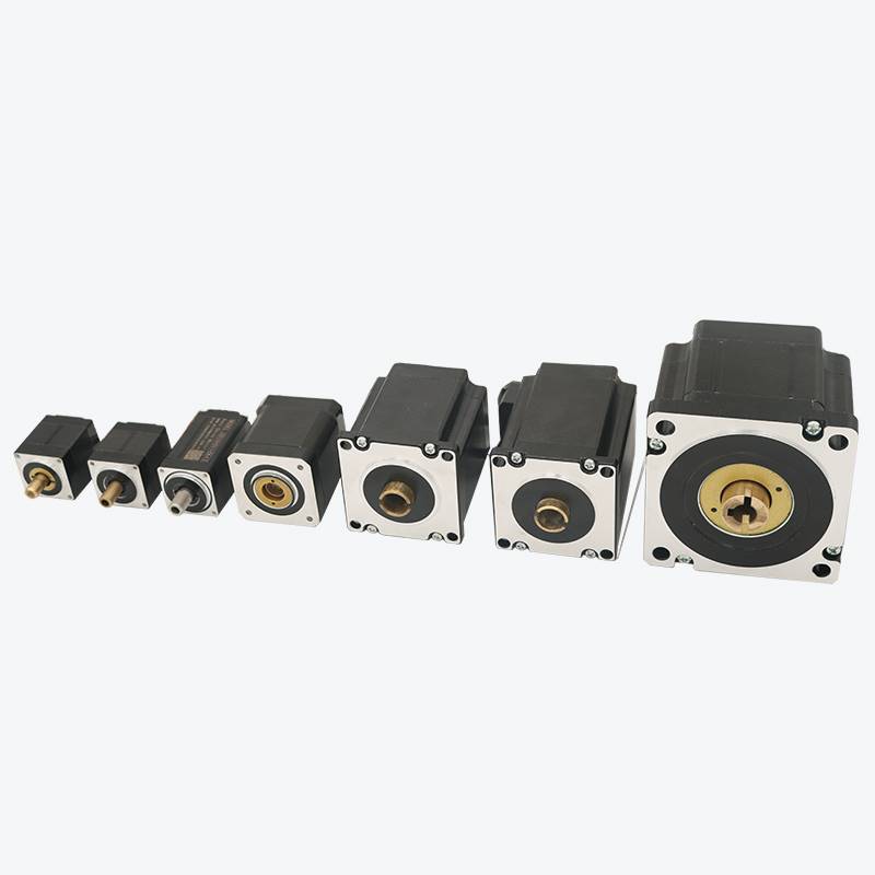 57中空步进电机通讯驱动器QS556控制器60空心轴步进电机非标定制