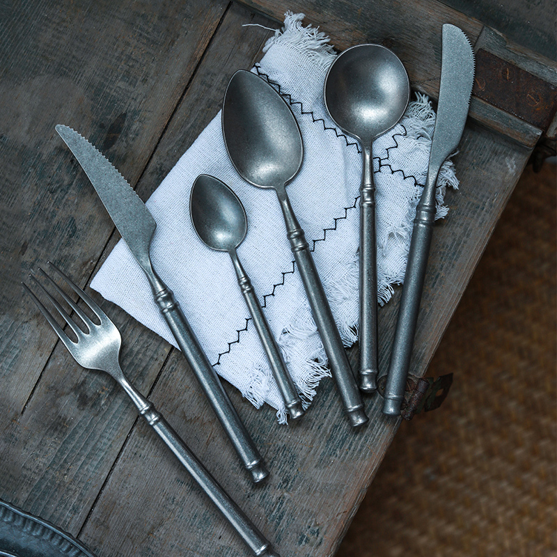 圓雪花砂做舊顛覆以往餐具質感