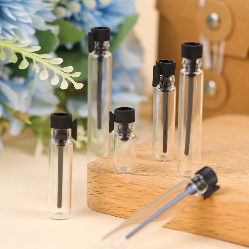 0.5ml1ml2ml3ml玻璃试管小样香水精油分装瓶液体灌装试用瓶样品瓶