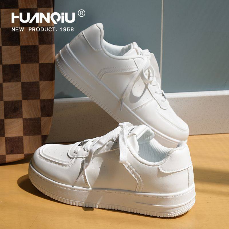 环球厚底小白鞋男2026新款秋冬男士休闲运动鞋子韩版潮流百搭板鞋,流行男鞋,休闲板鞋,淘宝优惠券,粉丝福利购,淘宝优惠卷