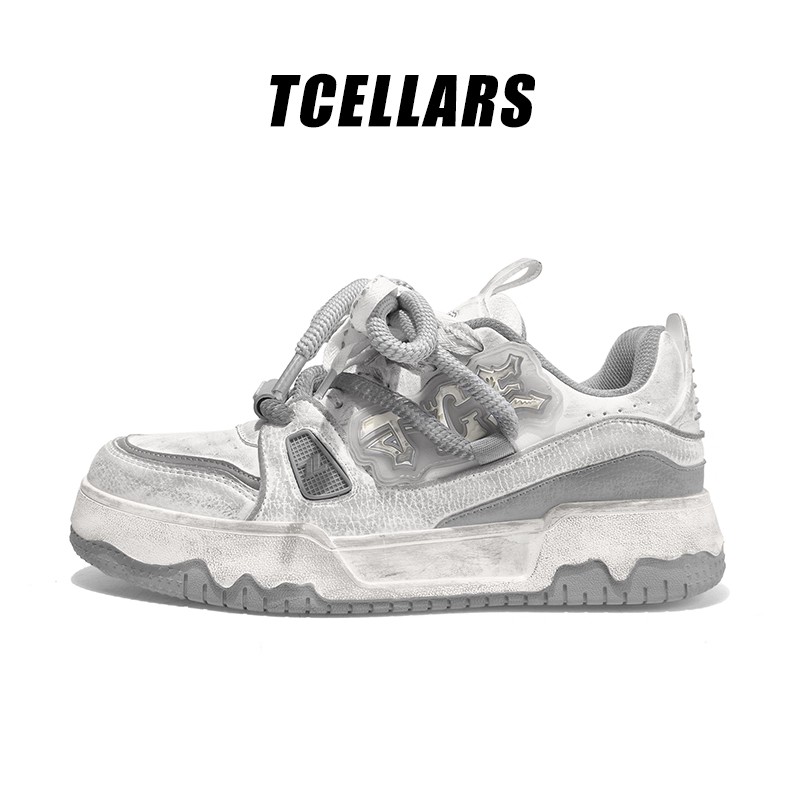 TCELLARS男潮牌面包鞋情侣冬季新款厚底增高百搭运动休闲男女板鞋