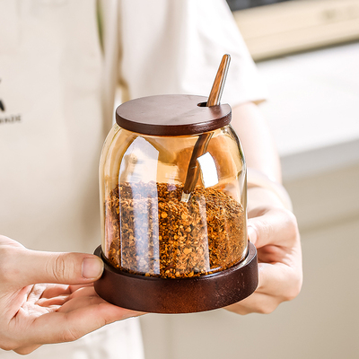 高颜值玻璃调味罐家用厨房调料罐