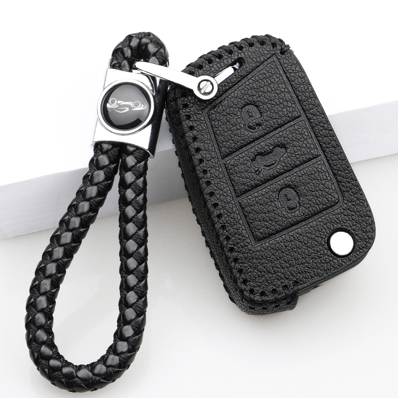 适用于大众15/17/18/19/21款凌渡车钥匙套钥匙包遥控保护套锁匙扣