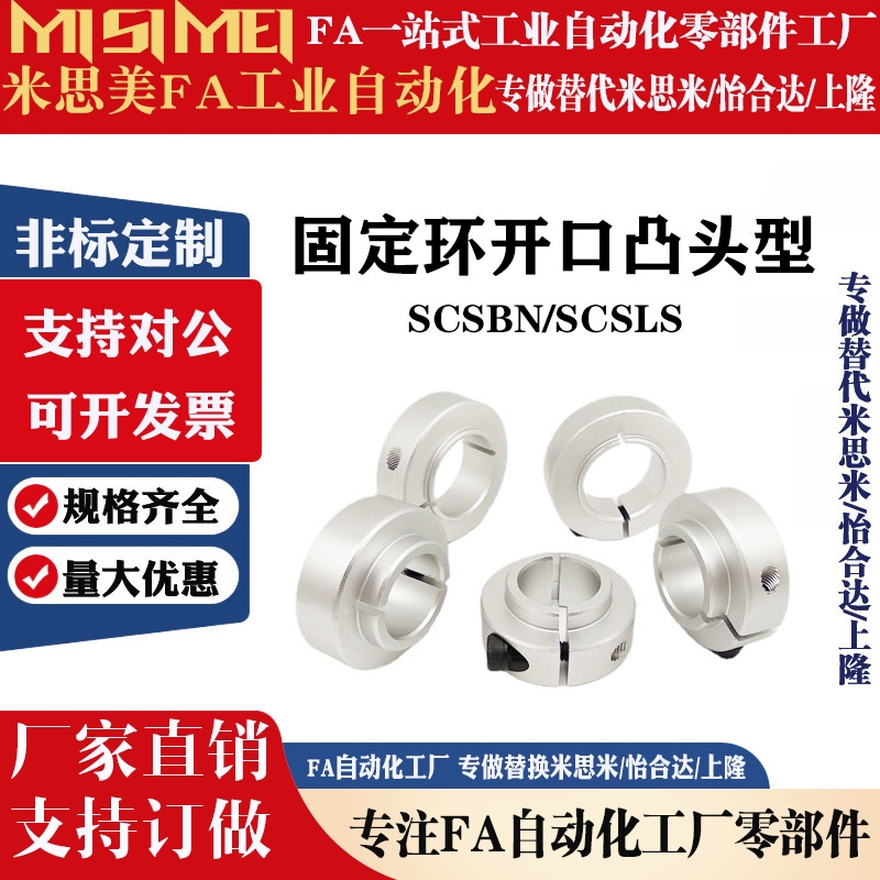 SCSBN/SCSLS6 8 10 20 25 30 35 40 50固定环开口型轴承用凸头
