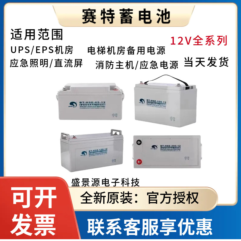 海湾GST松江利达天成泰和安消防主机EPS应急报警备用蓄电池BT-12M图片