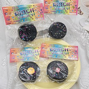 网红同款奥利奥夹心饼干爆款仿真捏捏乐烂泥感高颜值夹心解压玩具