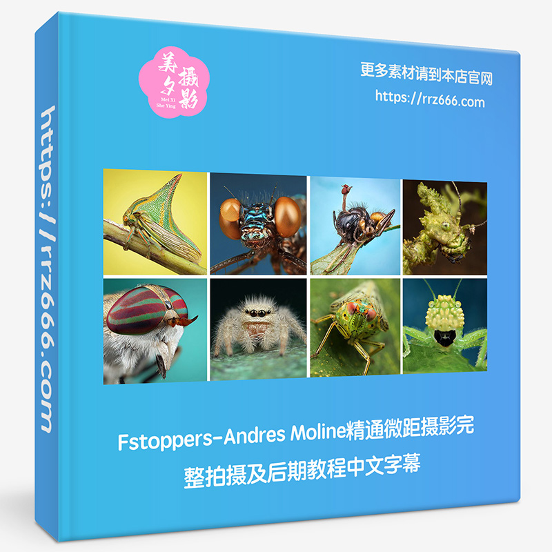 Fstoppers-Andres Moline精通微距摄影完整拍摄及后期教程中文字