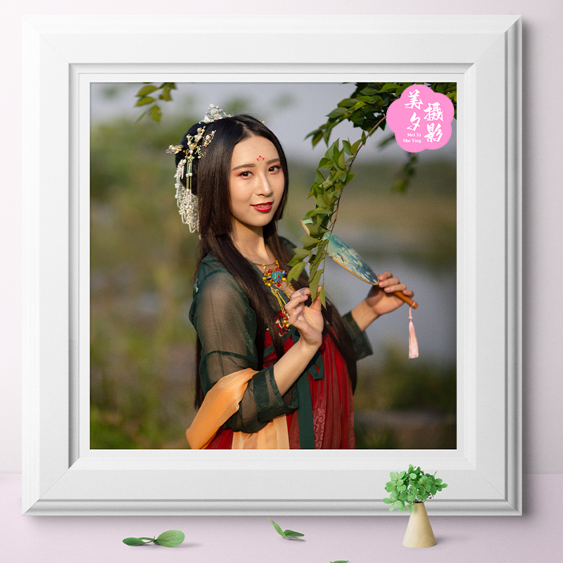Canon EOS 5D Mark III拍摄古风美女RAW原图PS后期调色练习素材