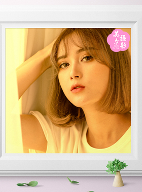 NIKON D810拍摄室内美女人像RAW原图PS后期修图调色练习素材