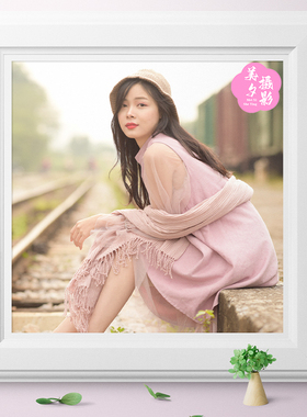 NIKON D810拍摄户外美女人像RAW原图PS后期修图调色练习素材