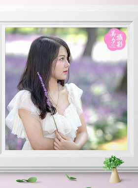 Canon EOS 6D Mark II 拍摄户外薰衣草美女RAW原图PS后期练习素材