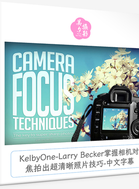 KelbyOne-Larry Becker掌握相机对焦拍出超清晰照片技巧-中文字幕