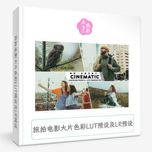 旅拍电影大片色彩LUT预设及LR预设 Cinimatic Lightroom Presets