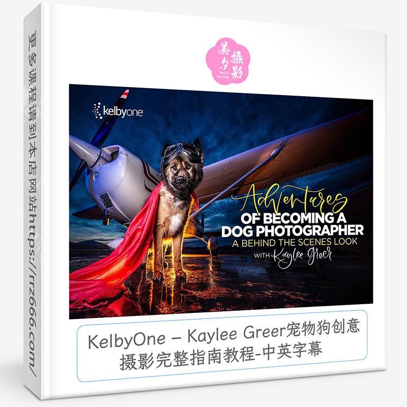 KelbyOne – Kaylee Greer宠物狗创意摄影完整指南教程-中英字幕
