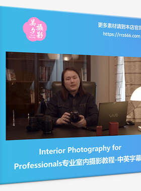 Interior Photography for Professionals专业室内摄影教程中英字