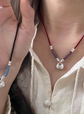 纯银坨坨实心.足银平安小