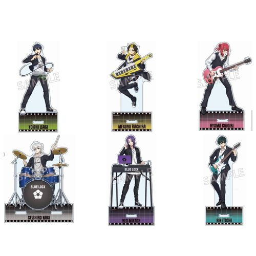 现货 KAMIO JAPAN 蓝色监狱 蓝锁 摇滚乐队 亚克力立牌 周边