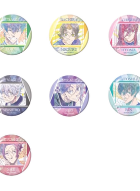 现货 GRANUP 蓝色监狱 Jewel Flash 水彩吧唧徽章  周边