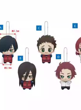 现货 万代 眼镜厂 蓝色监狱 努努 毛绒玩偶 挂件周边 vol5