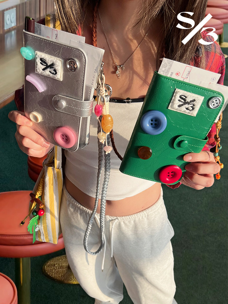 Girly DNA original crossbody silver green multifunctional airport