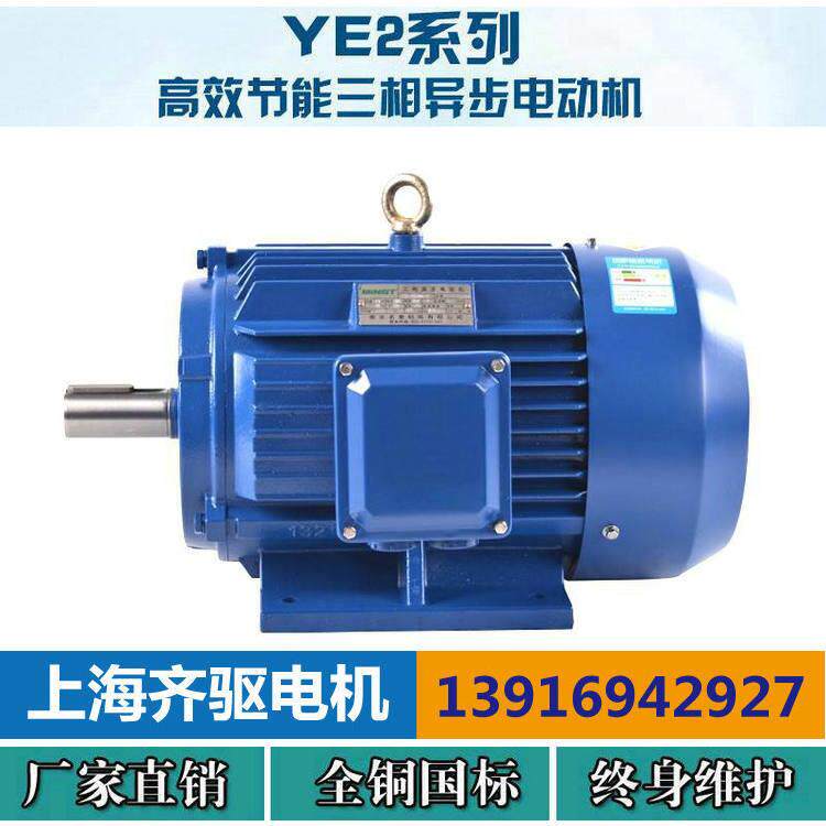上海厂家80-315M机座电机YE2-180L-6极-15W-960转三相异步电动机
