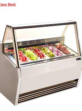 商用直角冰淇淋展示柜益达专业冰淇淋风冷展示柜BrioFG