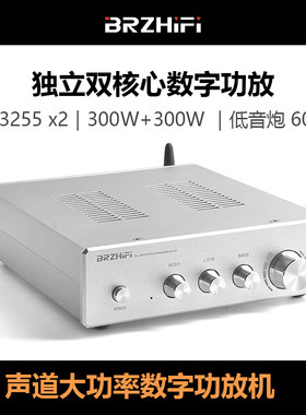 大功率数字功放机2.1声道双核心