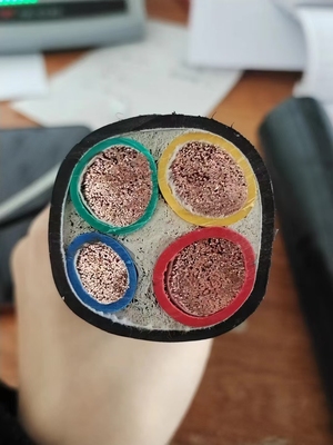 国标铜芯电缆线345芯10-400平方三相四线架空绝缘导线户外线