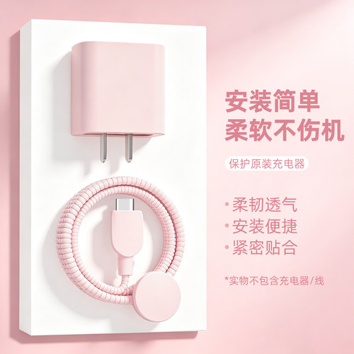 手表数据线保护套防折断缠绕绳