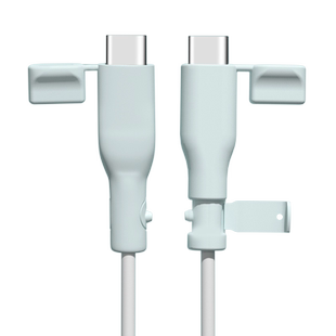 适用于苹果17VIVOx200一加OPPO小米15ultra安卓iPhone16pro通用数据线两端接口防尘保护套充电线防折断缠绕绳