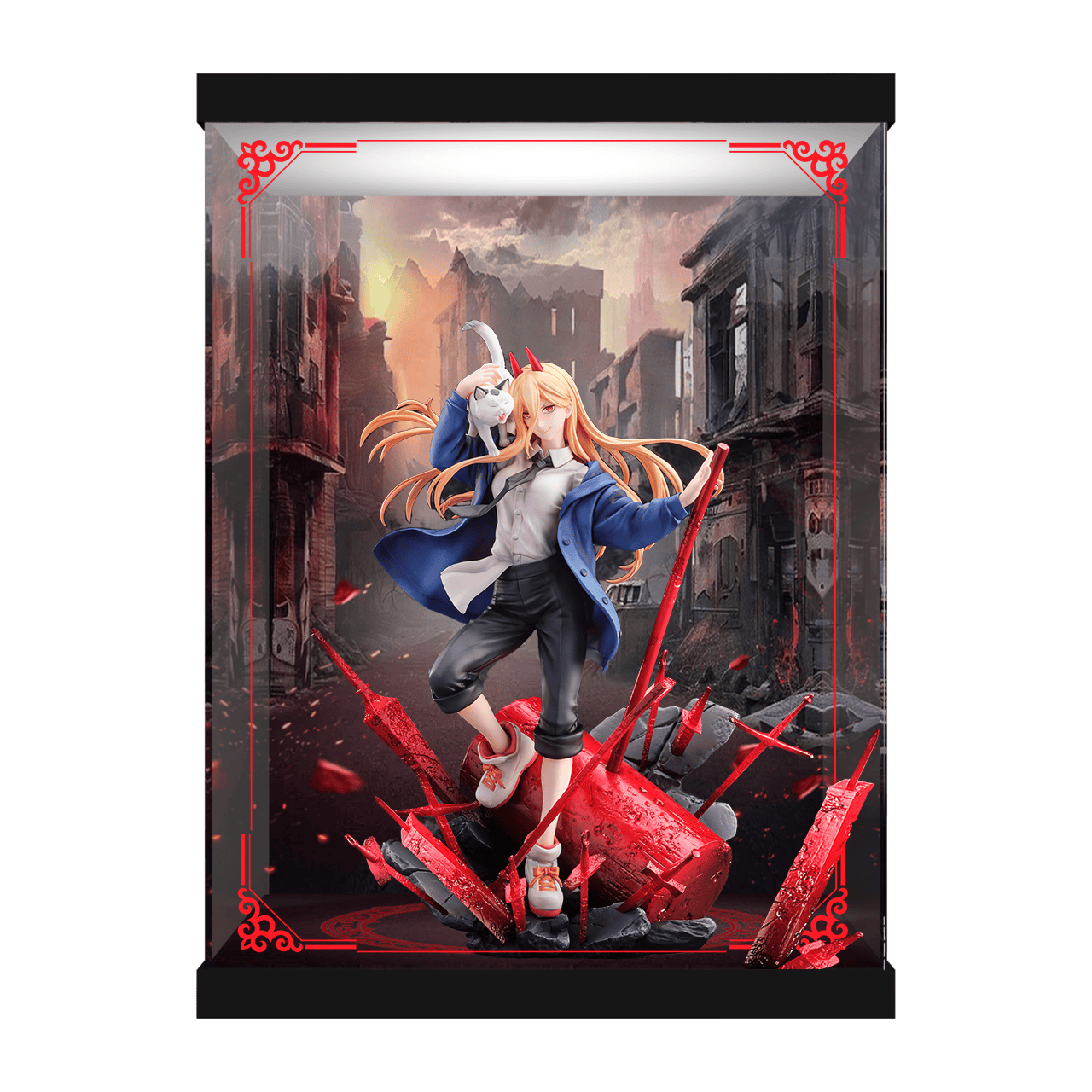 S-FIRE帕瓦电锯人手办主题展示盒