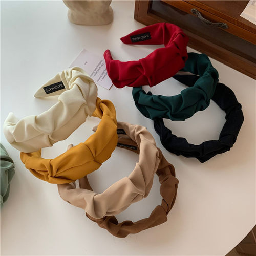 韩式韩式显脸小高级感头箍百搭