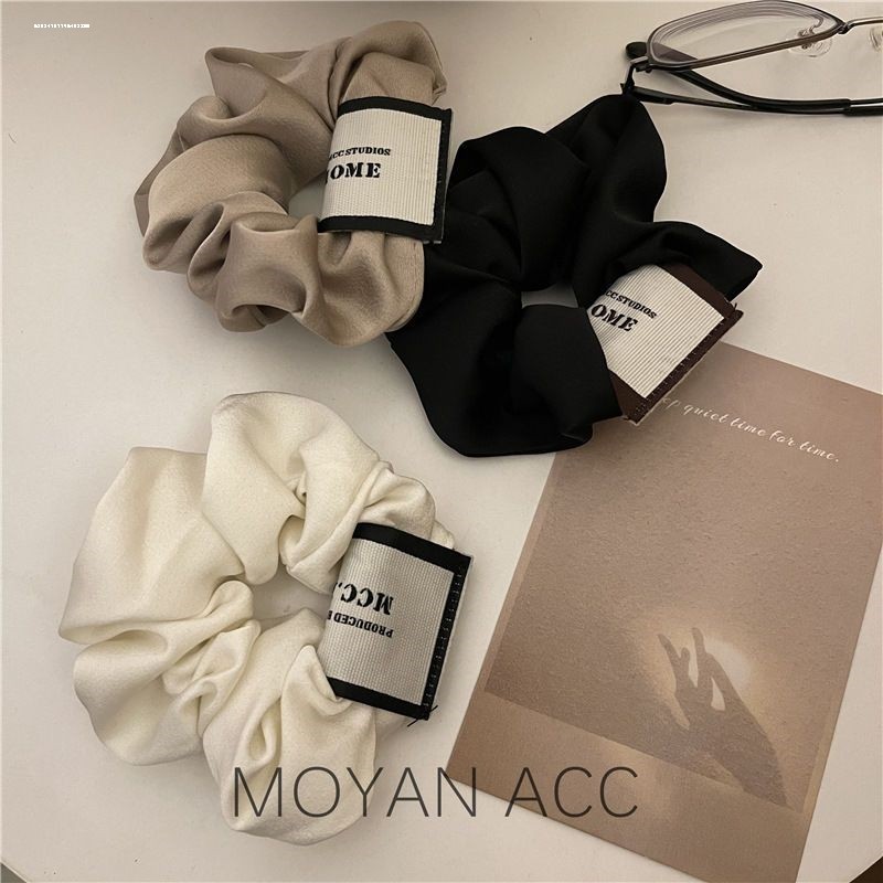 质感简约带标大肠发圈百搭新款耐用气质头绳皮筋ins小众设计精致,饰品/流行首饰/时尚饰品新,发饰,淘宝优惠券,粉丝福利购,淘宝优惠卷